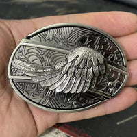 3 em 1 - Fivela + Canivete + Cinto de sua preferência