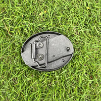 3 em 1 - Fivela + Canivete + Cinto de sua preferência