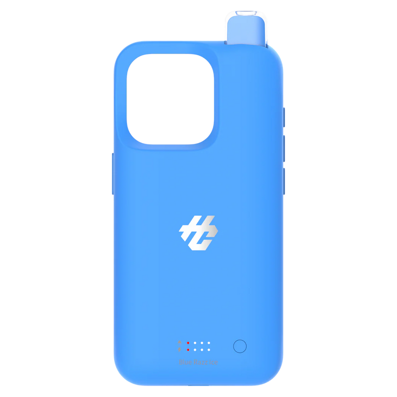 Case para iPhone – 30.000 Puffs Recarregável  (RAZZ BLUE ICE)